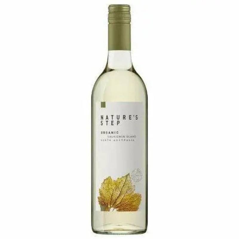 6 Pack | 2018 | Nature’s Step Sauvignon Blanc | Certified Organic | Wine of South Australia (6 Bottles)
