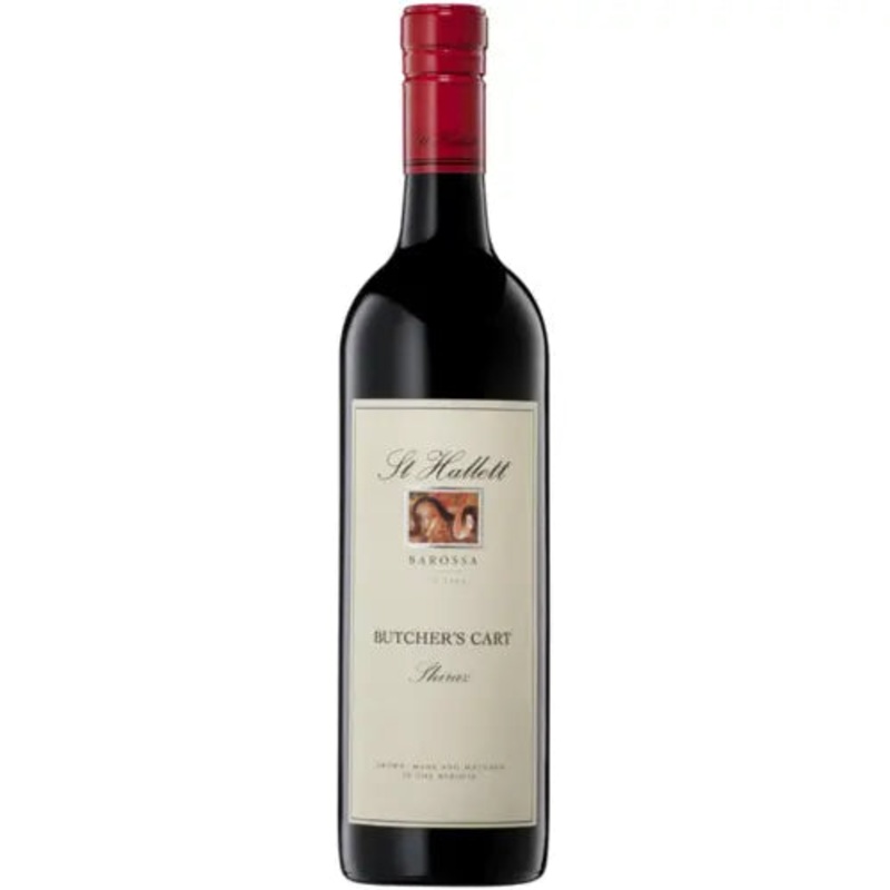 6-Pack | 2022-2023 | St Hallett Butchers Cart Shiraz | Barossa Valley (6 Bottles)