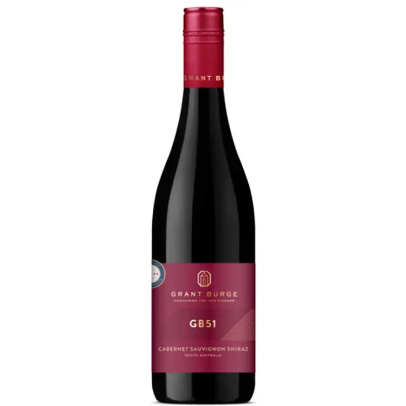 6-Pack | 2023-2024 | Grant Burge GB51 Cabernet Sauvignon Shiraz | Wine of South Australia (6 pack)