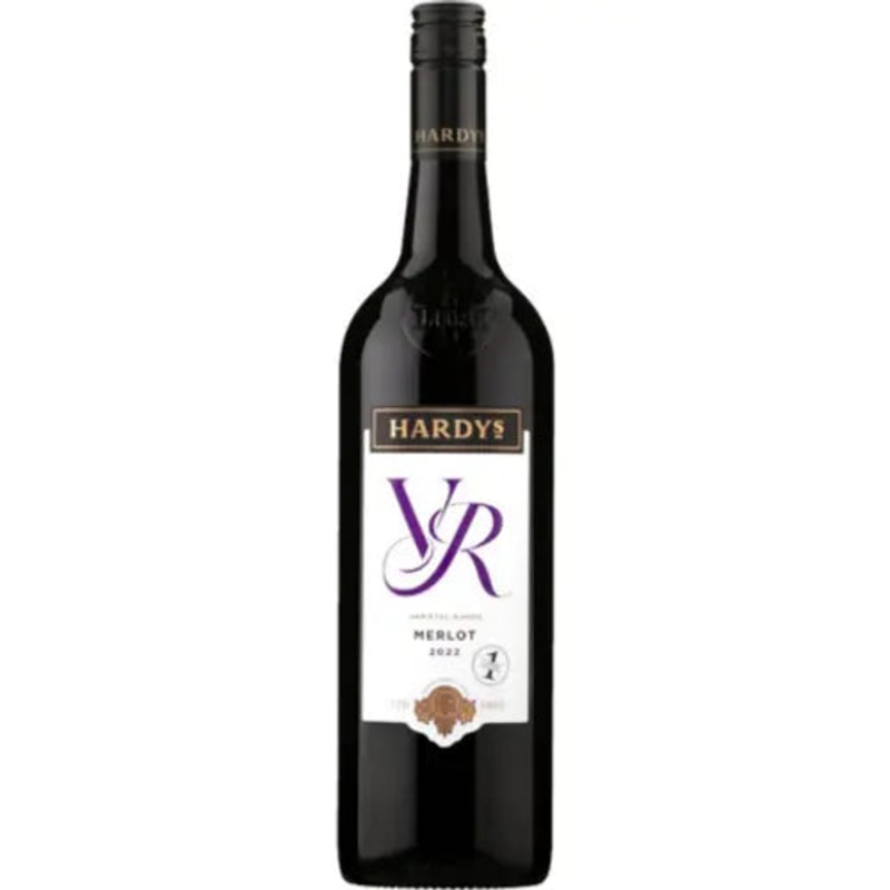 6-Pack | 2023-2024 | Hardys VR 1 Litre Merlot | Wine of South Australia