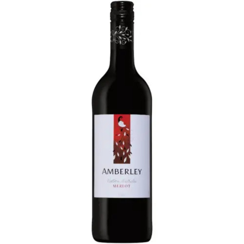 6-Pack | 2024 | Amberley Merlot | Wine of Western Australia (6 Bottles)