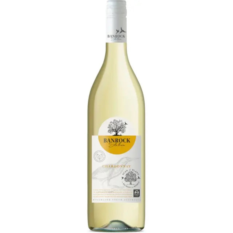 6-Pack | 2024| Banrock Station 1 Litre Chardonnay | Wine of South Australia (6 Bottles)