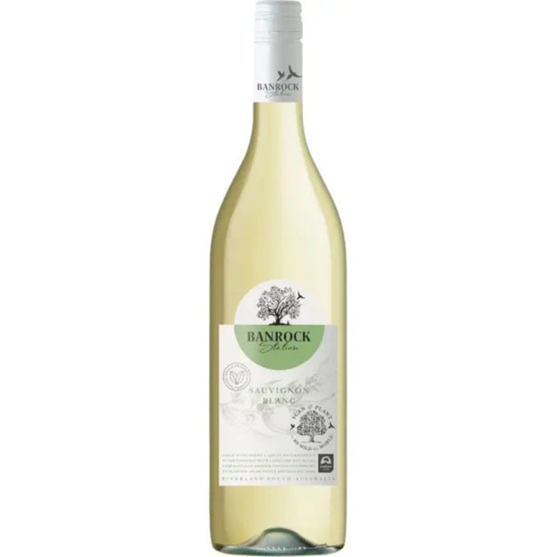 6-Pack | 2024 | Banrock Station 1 Litre Sauvignon Blanc | Wine of South Australia (6 Bottles)