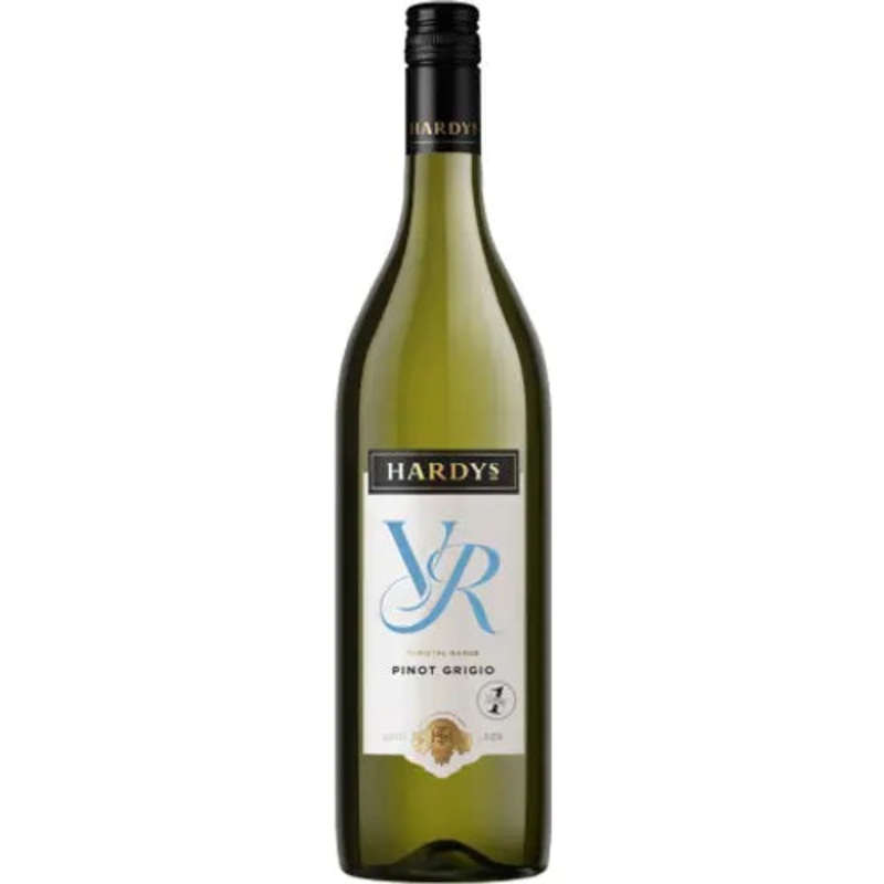 6-Pack | 2024 | Hardys VR 1 Litre Pinot Grigio | Wine of South Australia  (6 x 1 Litre Bottles)