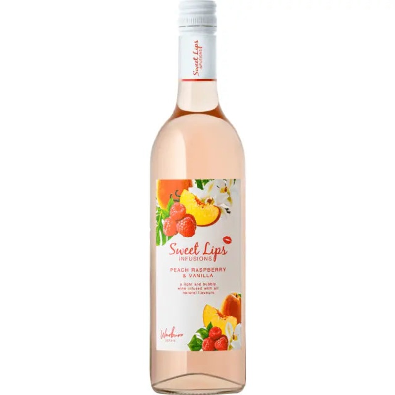 Sweet Lips Infusion | Peach Raspberry & Vanilla | Wine of NSW (6-pack)