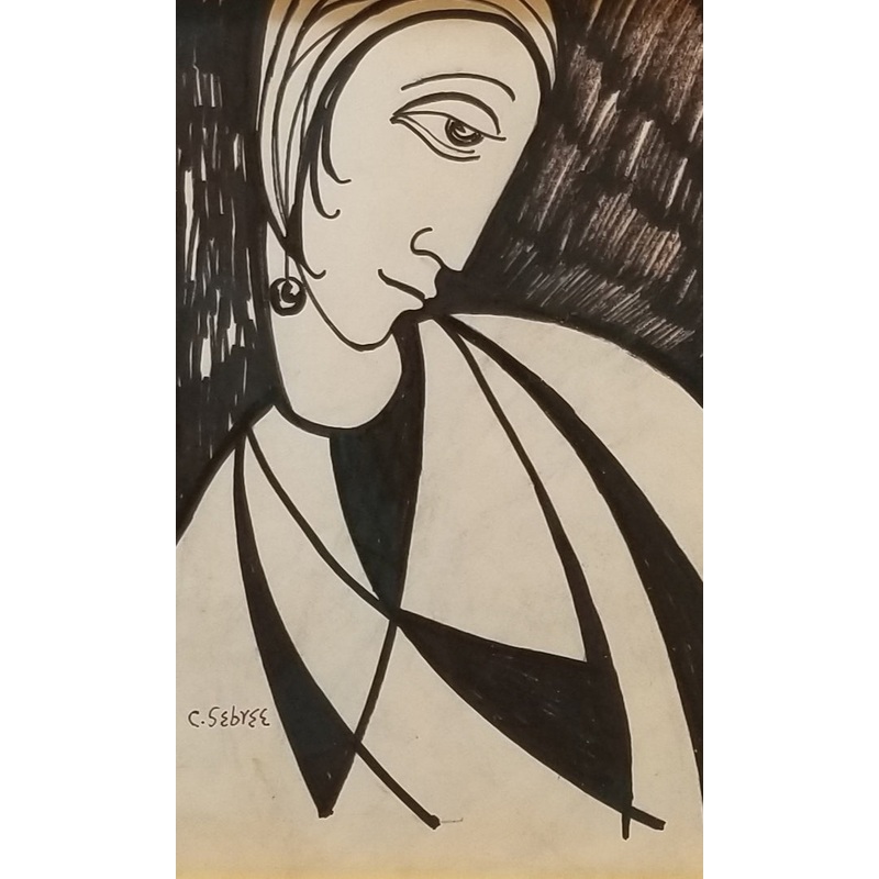 Sebree, Charles, (Woman With Earring)