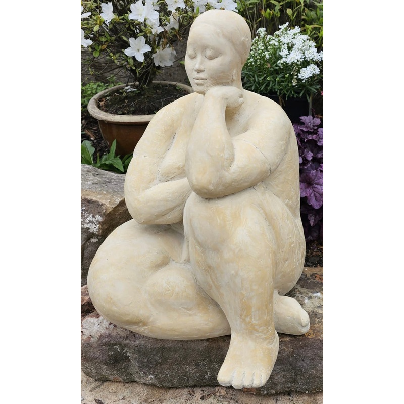 Okonkwo, Nnamdi, (Contemplation, Concrete Sculpture)