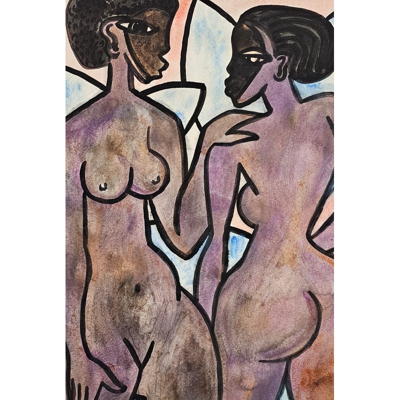 Denmark, James (Untitled Dual Standing Women)