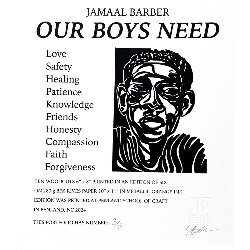 Barber, Jamaal, (Our Boys Need, Portfolio)