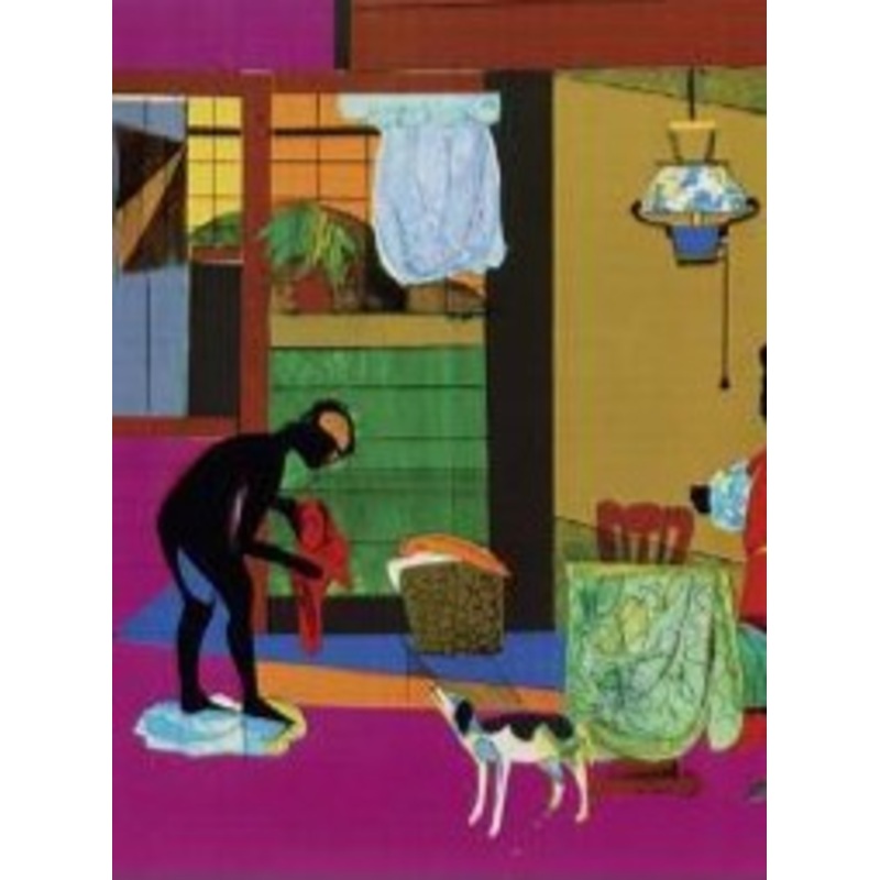 Bearden, Romare, (Mecklenburg Morning: Sunrise for China Lamp)