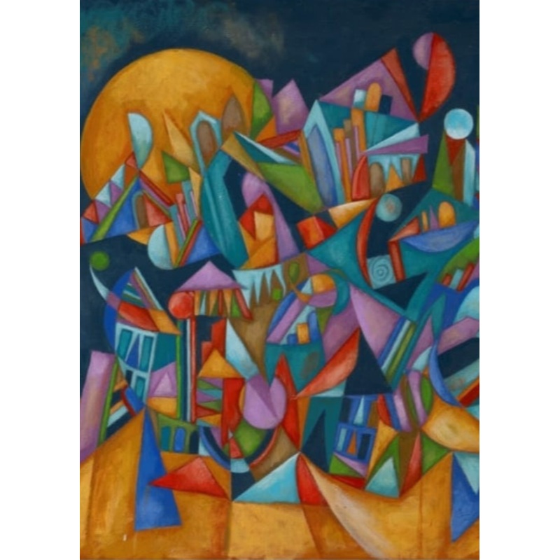 Cox, Cedric Michael, (Vivid Village No. 1)