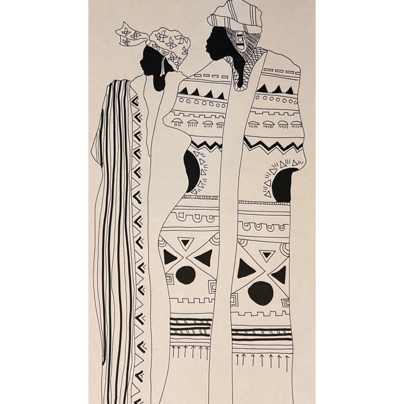 Frazier, Frank, (Untitled: 2 Women)