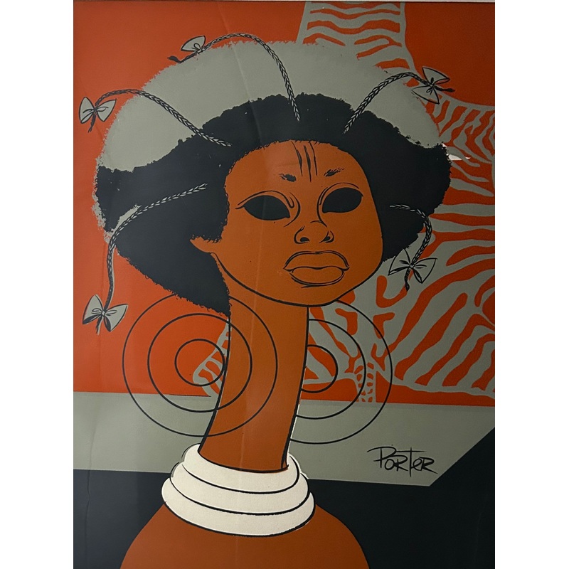 Porter, Henry, (Untitled, Girl With Braids)