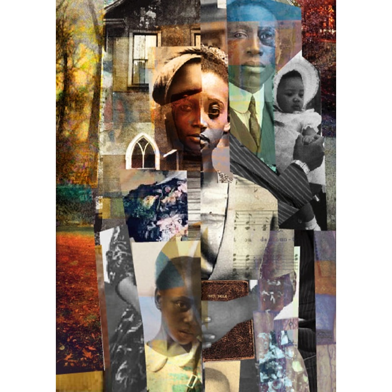 Wilson, David, (Church Folk)|Unframed|Framed