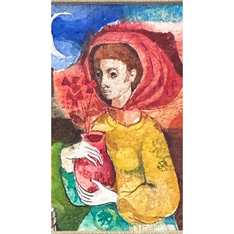 Jones, Fred, (Untitled: Red Vase)