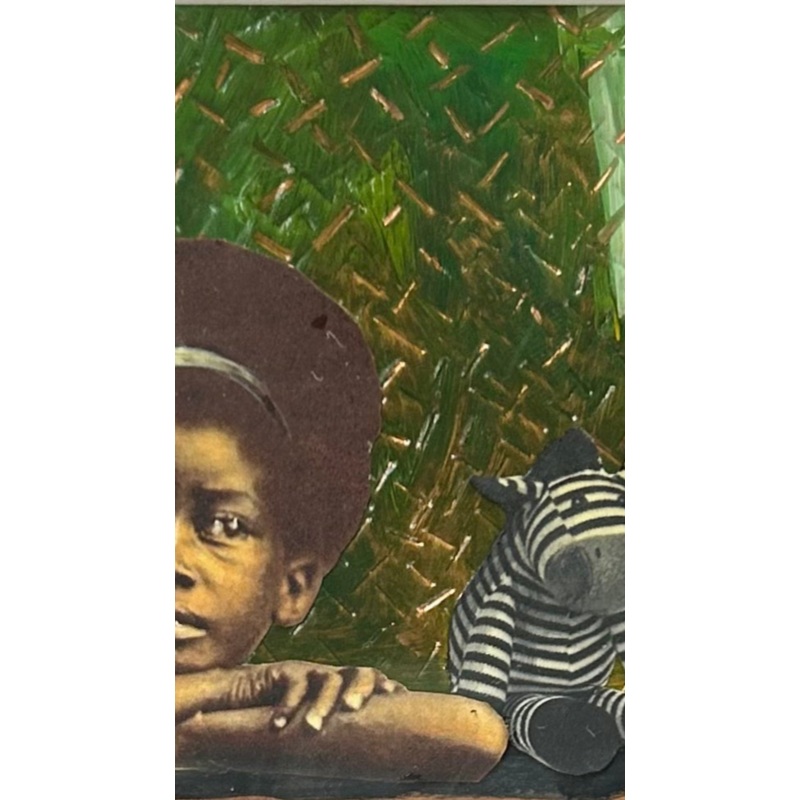 McCrary, Elginia, (Untitled: Girl & Zebra)