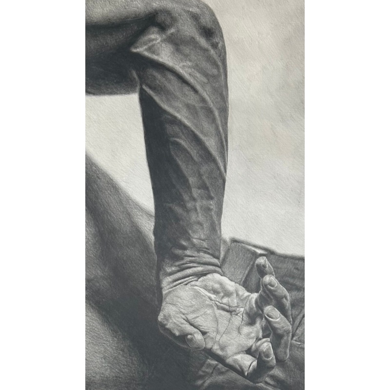 Rainer, Joshua, (Praise God For This Hand: Self Portrait #3)