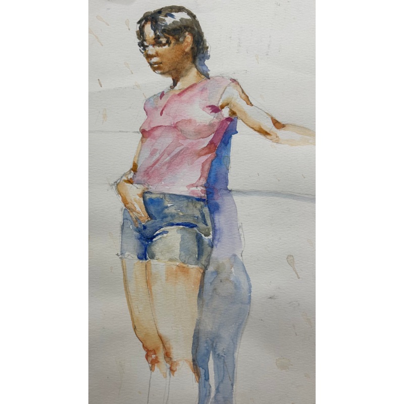 Taylor, James, (Untitled: April (Pose 2))
