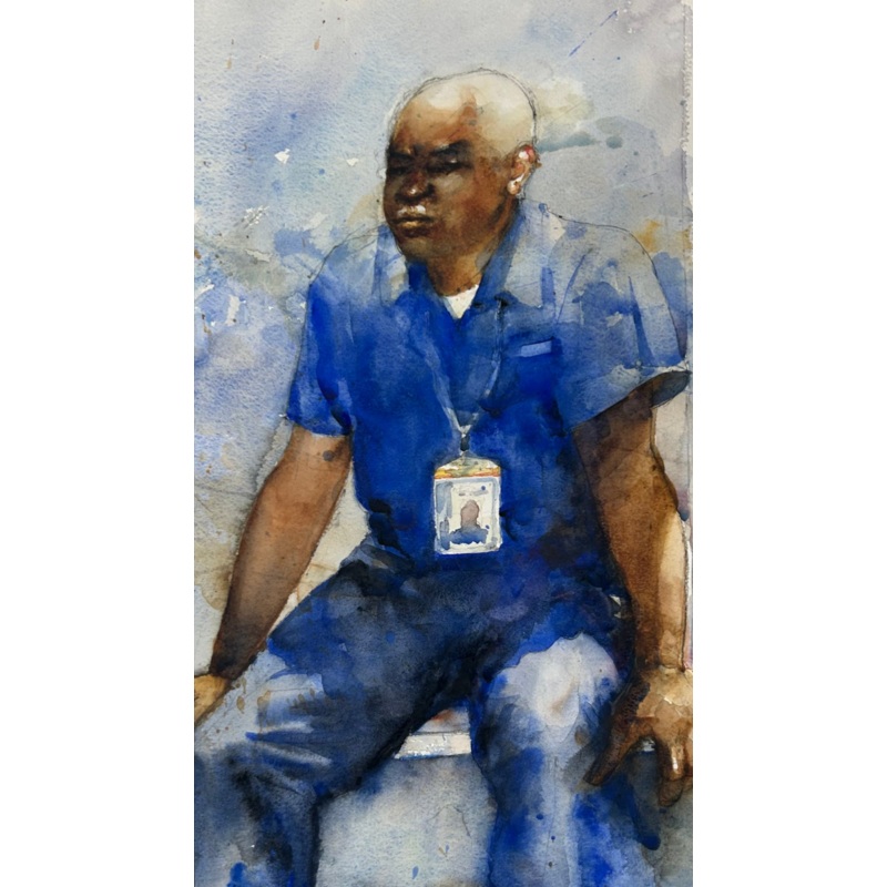 Taylor, James, (Untitled: Clocked Out)