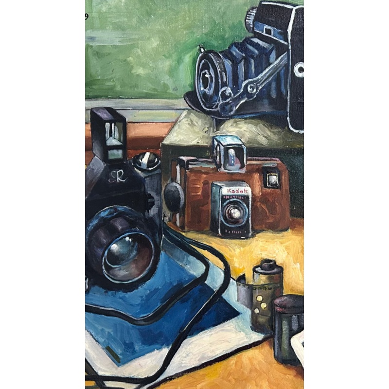 Carter, Albert, (Still Life With Cameras)
