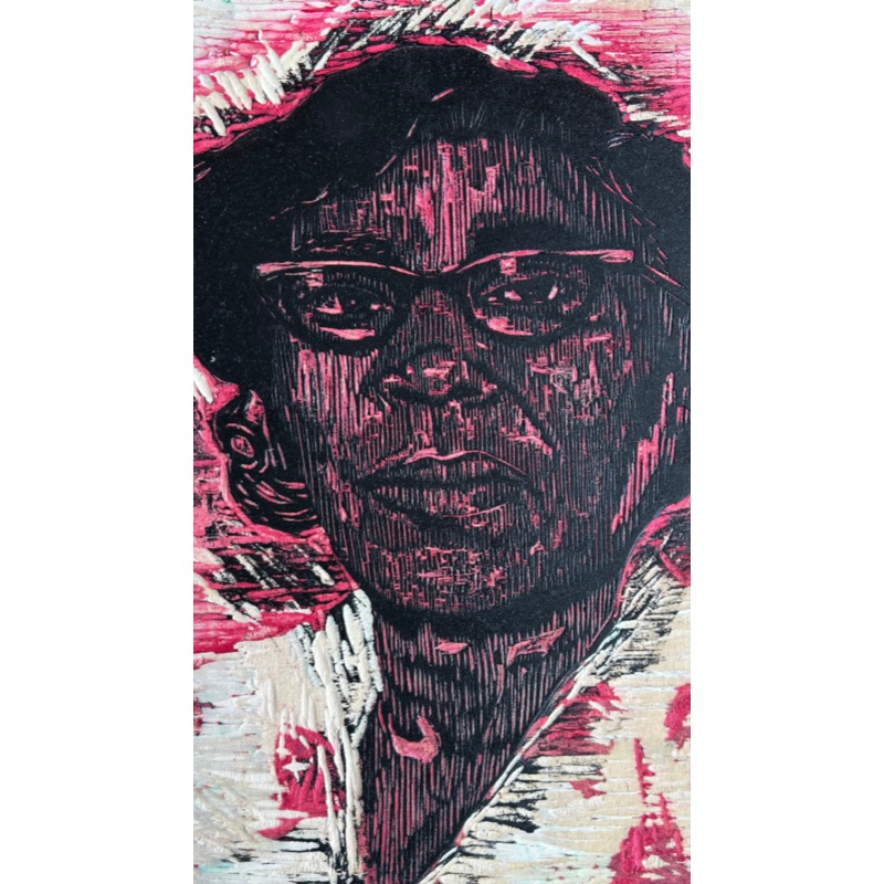 Mims, Traci, (Mother Of The Movement- Woodblock)