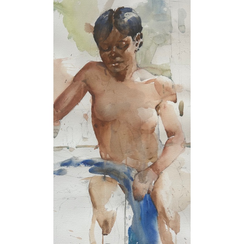 Taylor, James, (Untitled: Blue Towel)