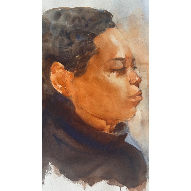Taylor, James, (Untitled: Side Profile 2)