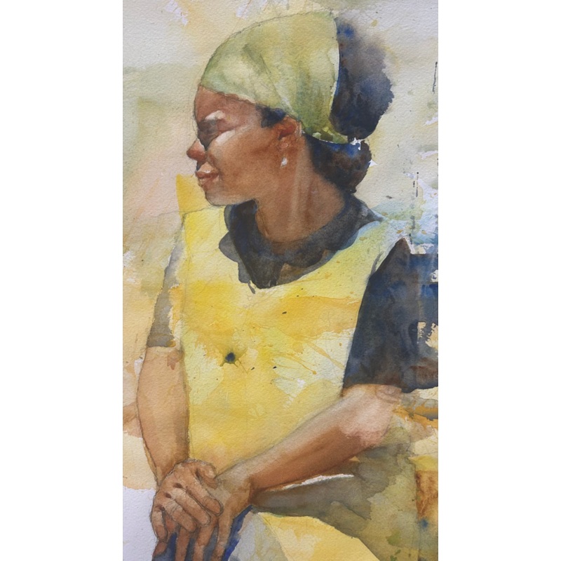Taylor, James, (Untitled: Yellow Apron)