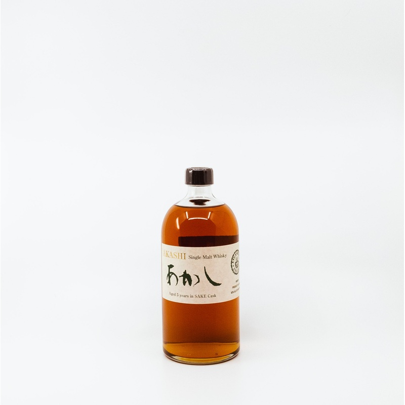 Akashi Single Malt Whisky 5 Year Sake Cask Eigashima Shuzo [750ml]