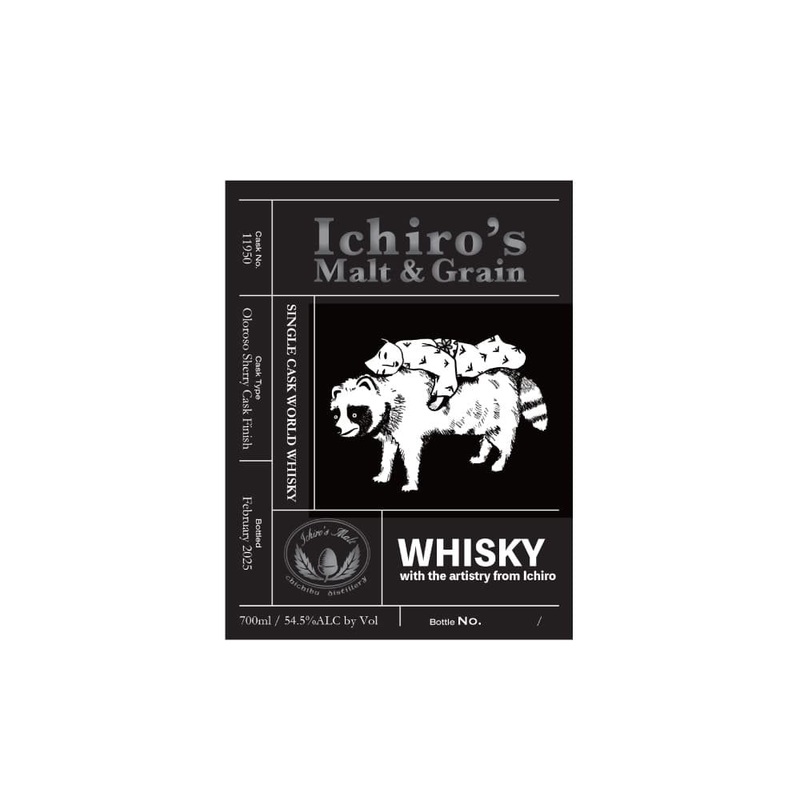 Ichiros Malt Chichibu World Blend #11950 Black Label (West Coast Party Cask 2025)