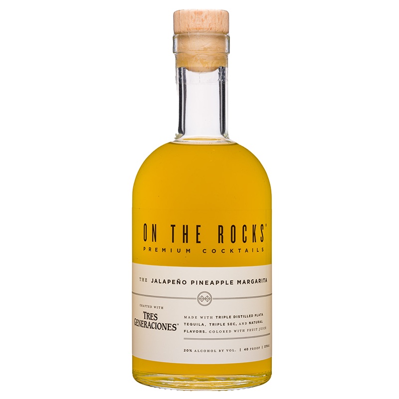 On the Rocks Jalapeno Pineapple Margarita – 375ml