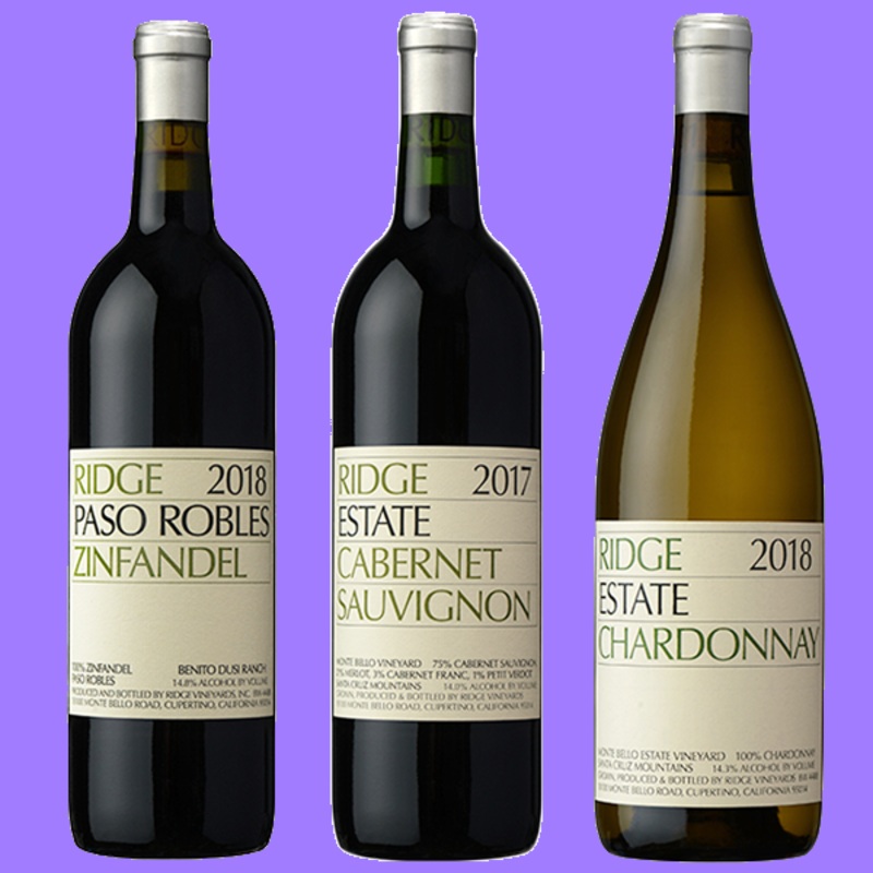 Exclusive Virtual Tasting Experience w/ Ridge Vineyards