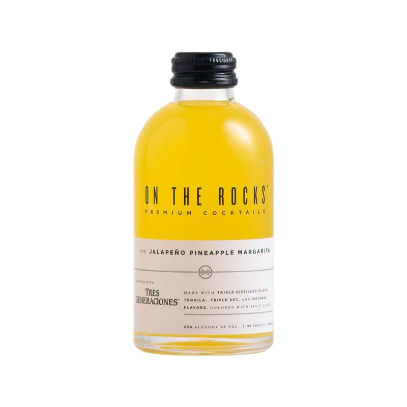 On The Rocks Jalapeno Margarita – 200ml