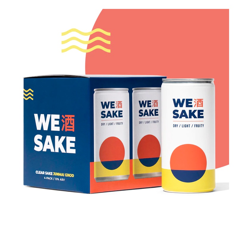 WE Sake 4pk Junmai Ginjo