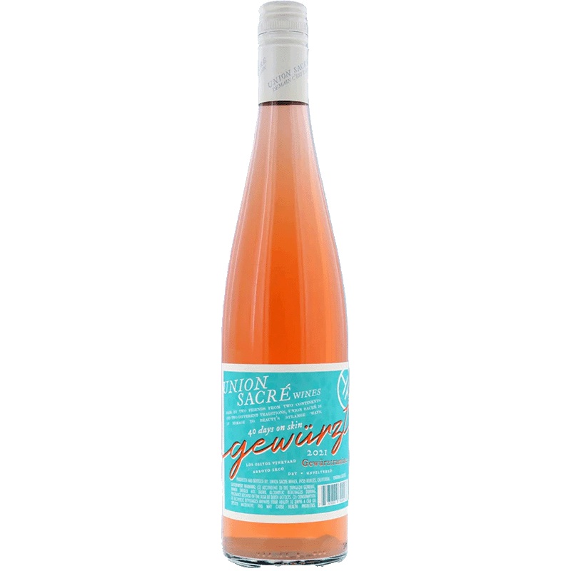 Union Sacre Orange Gewurztraminer