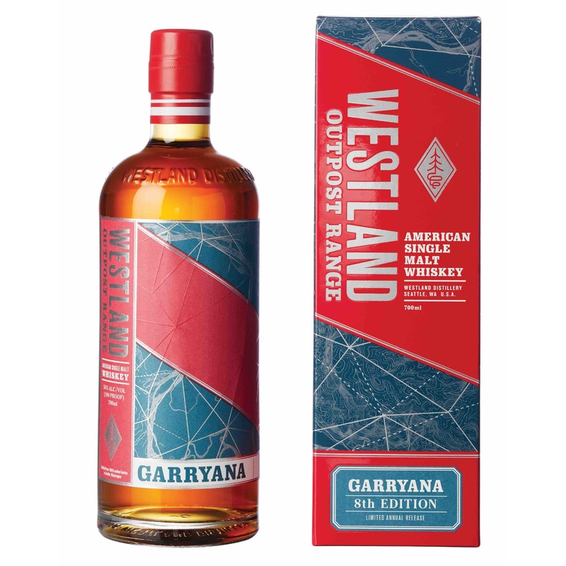 Westland Outpost Range American Single Malt Whiskey Garryana 8th Edition