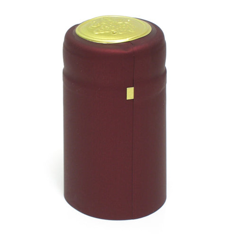 Heat Shrink Capsules (Burgundy)