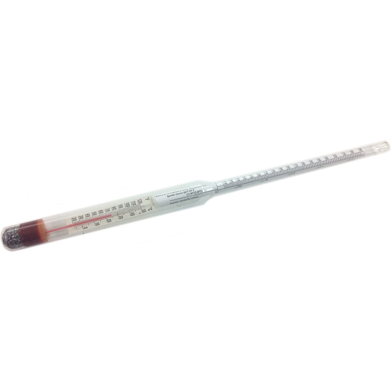 Thermohydrometer (Triple Scale)