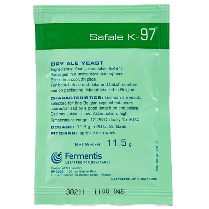 Fermentis SafAle K-97 Dry Ale Yeast