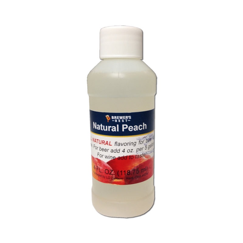 Natural Peach Flavoring – 4 oz
