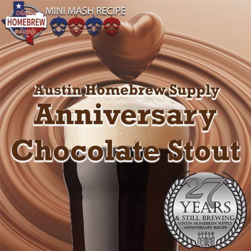 AHS Anniversary Chocolate Stout (13E) – MINI MASH Homebrew Ingredient Kit