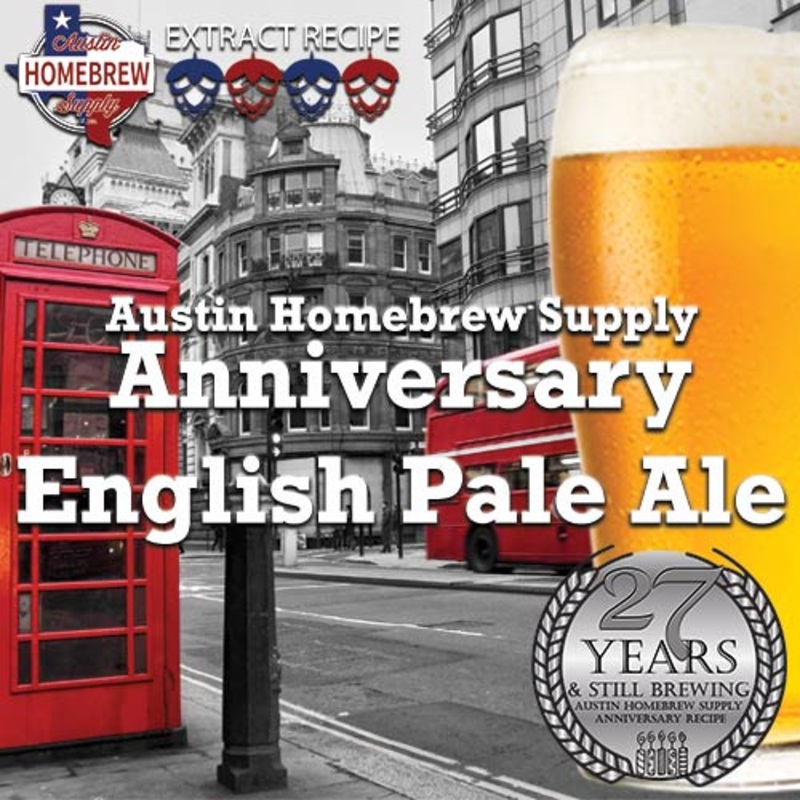 AHS Anniversary English Pale Ale  (8C) – EXTRACT Homebrew Ingredient Kit
