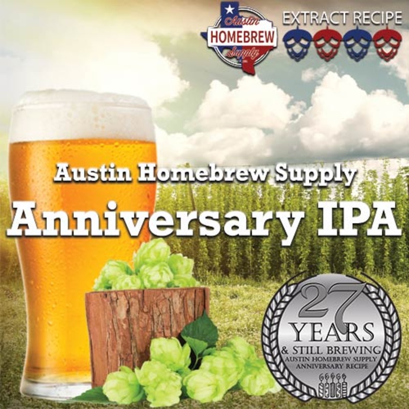 AHS Anniversary IPA  (14B) – EXTRACT Homebrew Ingredient Kit