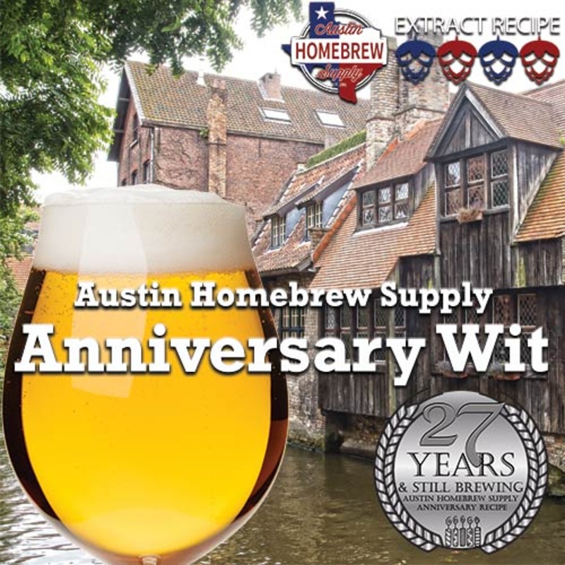 AHS Anniversary Wit  (16A) – EXTRACT Homebrew Ingredient Kit