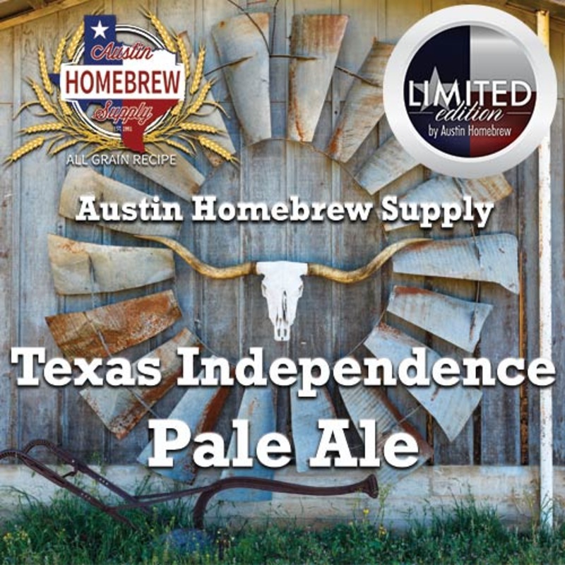 AHS Limited Edition Texas Independence Pale Ale (10A) – ALL GRAIN Homebrew Ingredient Kit