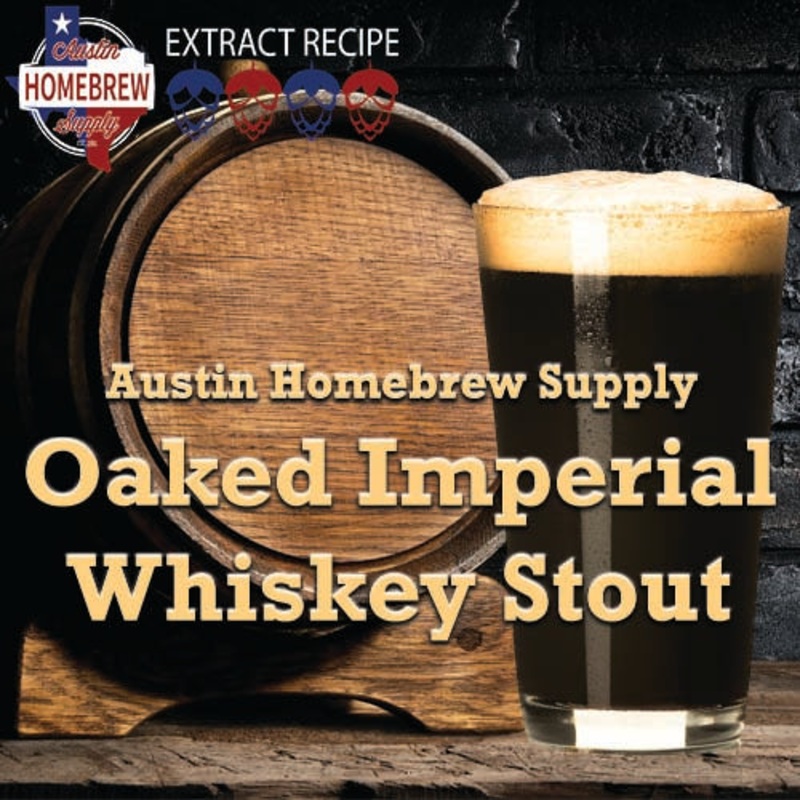 AHS Oaked Imperial Whiskey Stout  (13F) – EXTRACT Homebrew Ingredient Kit