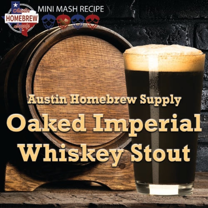 AHS Oaked Imperial Whiskey Stout  (13F) – MINI MASH Homebrew Ingredient Kit