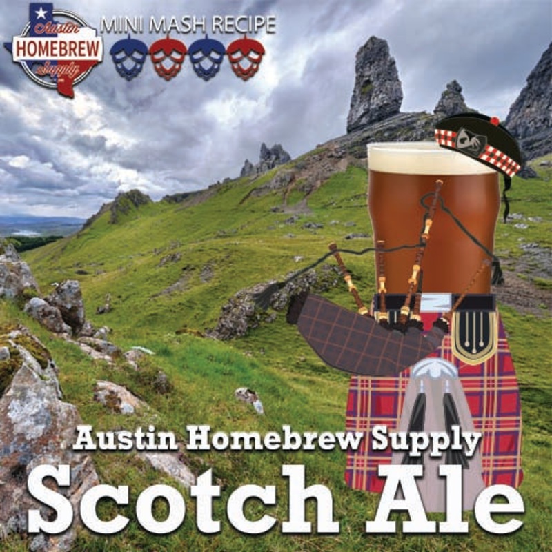 AHS Scotch Ale  (9E) – MINI MASH Homebrew Ingredient Kit