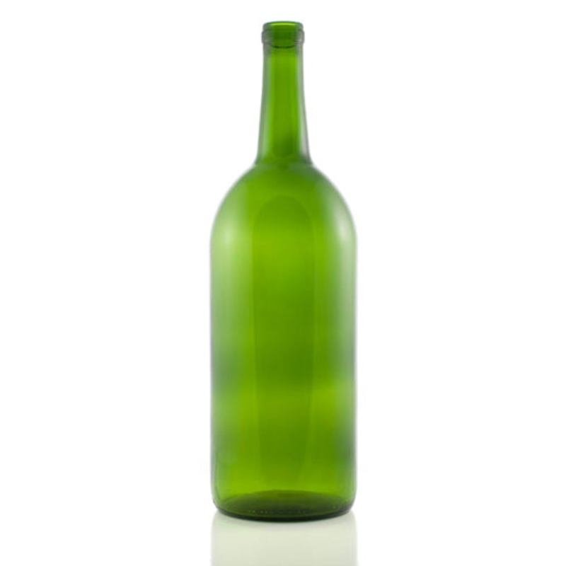 Wine Bottles 1.5 liter Green Bordeaux Magnum (Case of 6)