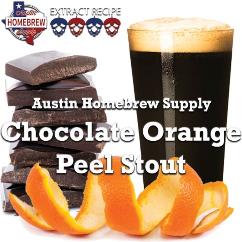 AHS Chocolate Orange Peel Stout (21B) – EXTRACT Homebrew Ingredient Kit